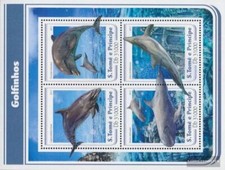 Sao Tome e Principe 7083-7086 Feuille miniature neuf avec gomme originale 2017 D