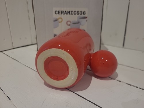 Cerámica 36 - Taza Cerámica Arco 300ml Rojo. - Imagen 5 de 7