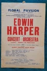 Vintage Theatre Poster Edwin Harper Floral Pavilion Bridlington 1960s
