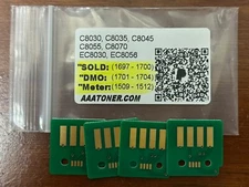 4 Toner Chip for Xerox C8030 C8035 C8045 C8055 C8070, EC8030, EC8056 Refill