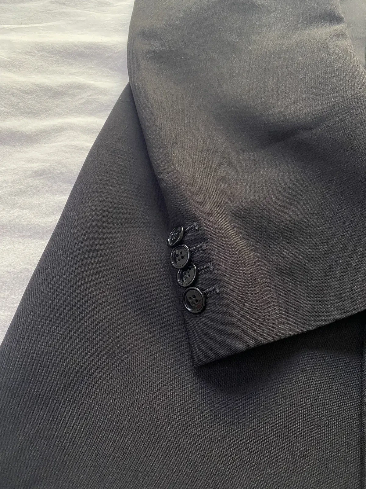 Vetements cappotto oversize donna nero passerella Demna Gvasalia doppiopetto