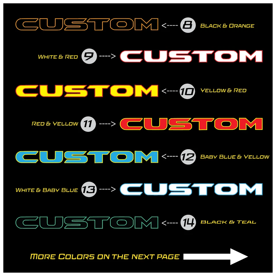 Calcomanía adhesiva personalizada para capó de gladiador Jeep Wrangler - fuente Rubicon, personalizada Foto 3 de 4