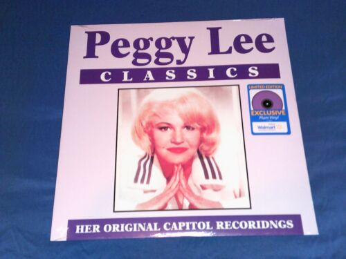 PEGGY LEE: CLASSICS, LIMITED EDITION WALMART EXCLUSIVE, PLUM VINYL - Picture 1 of 2