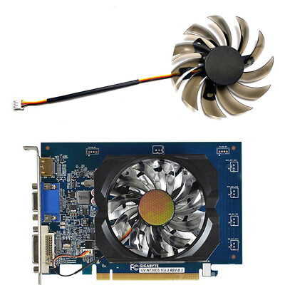 1 PCS T128010SM Graphics Card Cooling Fan for GIGABYTE GV-N730 630 610 575 557