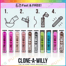 Clone-A-Willy Vibrating Silicone Dildo💋Penis Molding DIY Kit-Make Your Own Toy