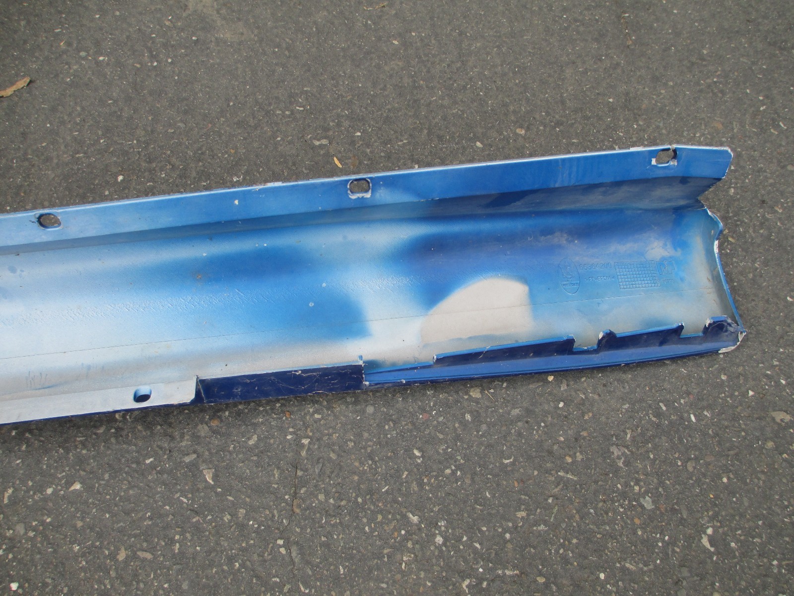 Maserati M138 Cambiocorsa / Coupe RH Rocker Panel / Side Member Skirt # 66364200
