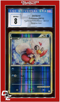 Heartgold & Soulsilver 39 Delibird Reverse Holo CGC 8 | eBay