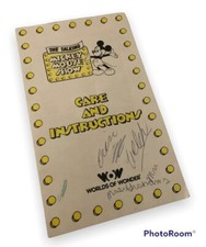 Worlds of Wonder Talking Mickey Mouse Show Instructions - HTF