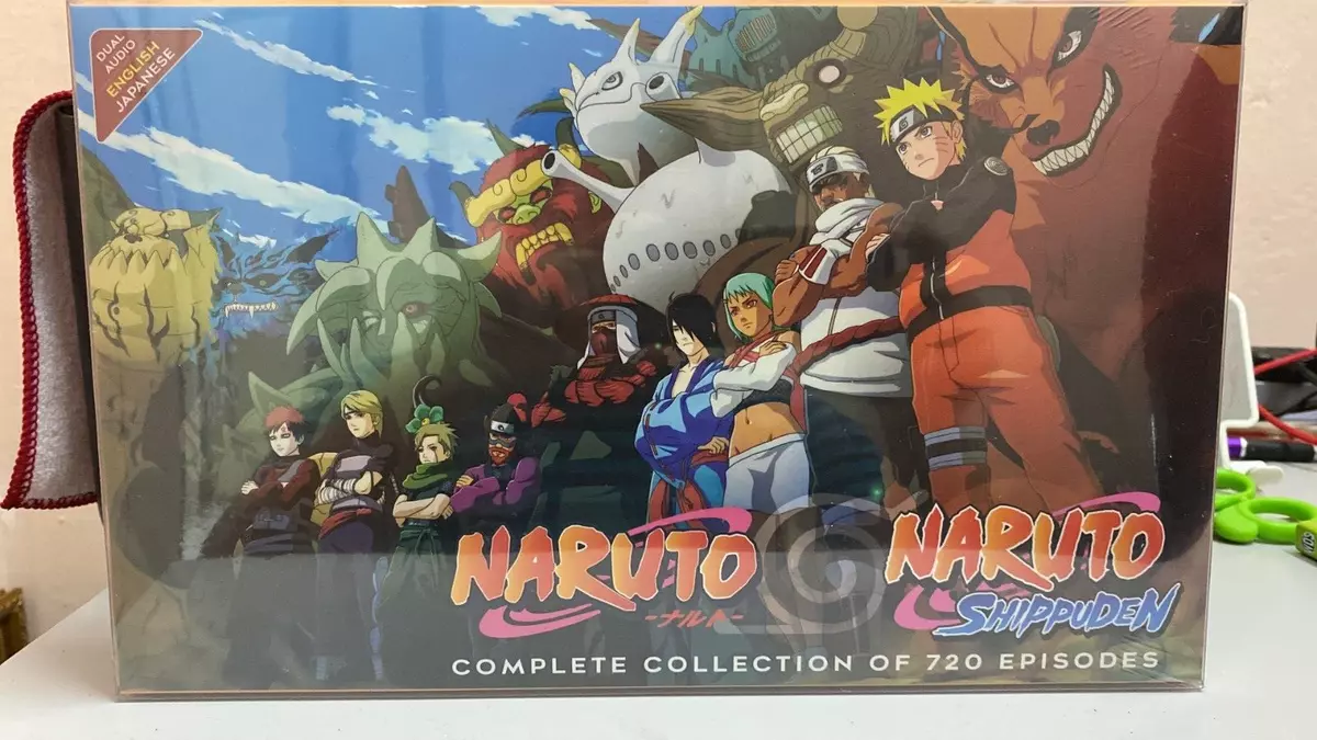 ENGLISH DUBBED Version Naruto Shippuden Complete Anime TV Series DVD(1-720  EPS)