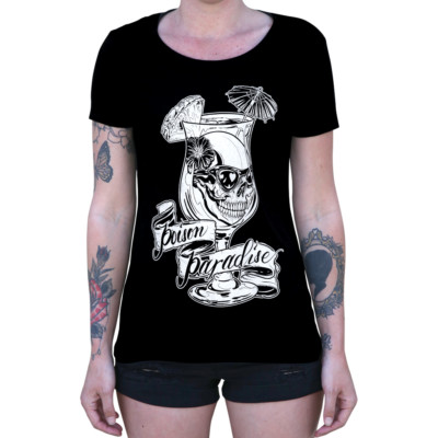 Nwt Damen Black Market Art Company Gift Paradise T-Shirt S-Xl
