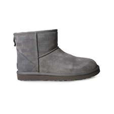 UGG Classic Mini II UGG Print Charcoal Boots - Men's