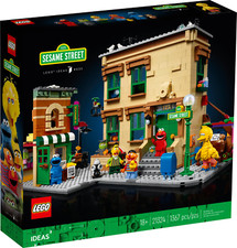 LEGO Ideas 123 Sesame Street 21324 New Factory Sealed