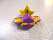 Carls Jr. 1993 Flyin' Away High Flying Happy Star Kid's Meal Airplane - Scarce