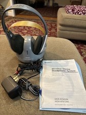 Sony MDR-RF945R Wireless Headphone System With Power Cord BL