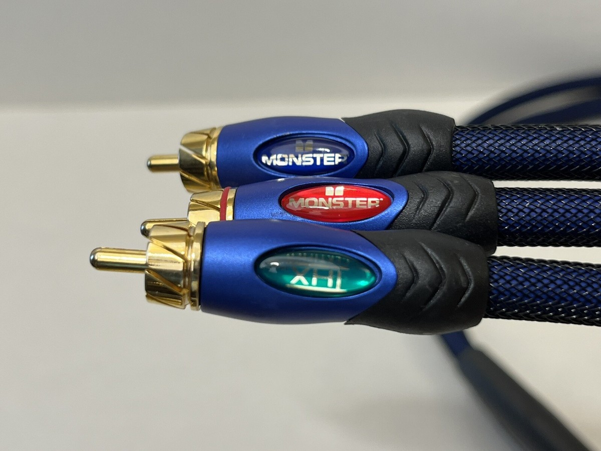 Monster THX Certified Audio/Visual Cable w/Gold RCA Connectors 4FT