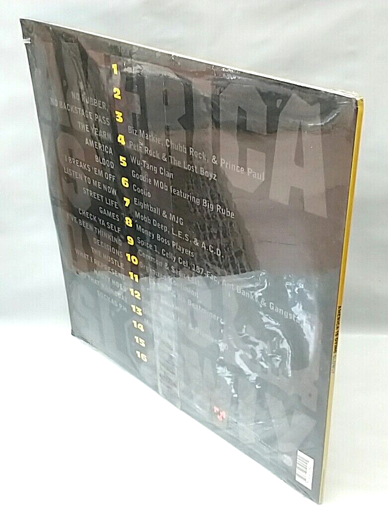 LP) Various – America Is Dying Slowly, Brand New, US OG Press
