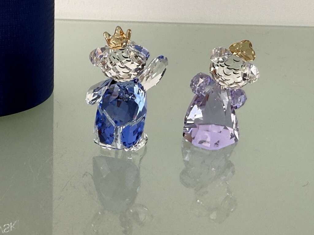 スワロフスキー　クリスベア prince &Princess Rare and beautiful Swarovski Kris Bear Prince and Princess