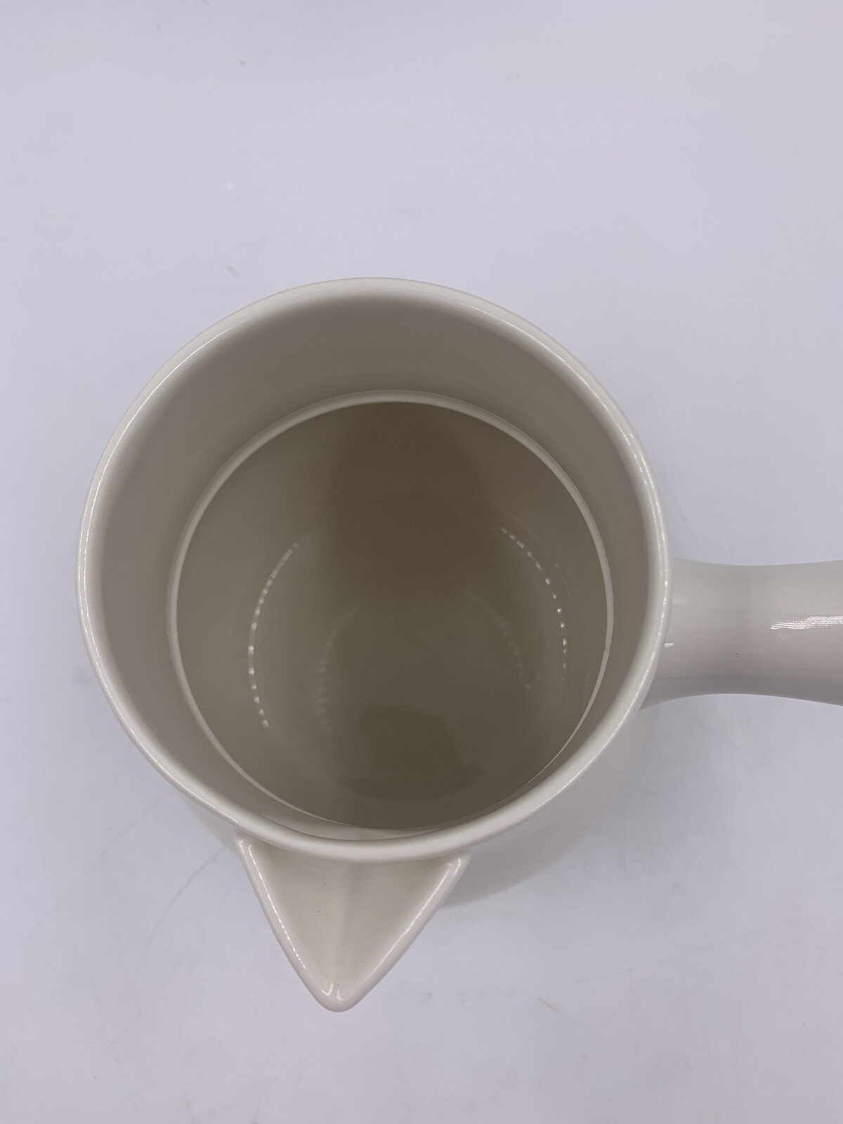 Williams Sonoma By Bonjour Hot Chocolate Ceramic Pitcher Only HRI Day