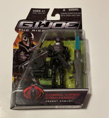 GI Joe The Rise Of Cobra COBRA VIPER COMMANDO Action Figure Desert Ambush