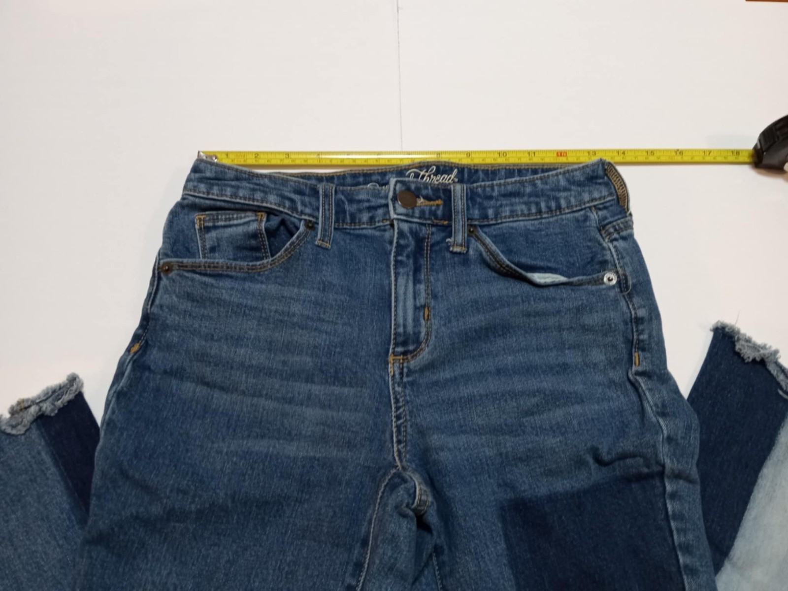 Universal Thread Patchwork Hi Rise Kick Boot Cut … - image 8