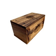 Mandala Wooden Gift Card  Money Puzzle Box  Secret Lock Box