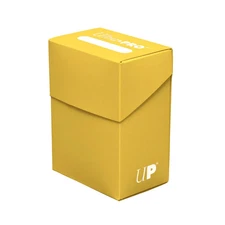 Ultra Pro Solid Color Deck Box Yellow