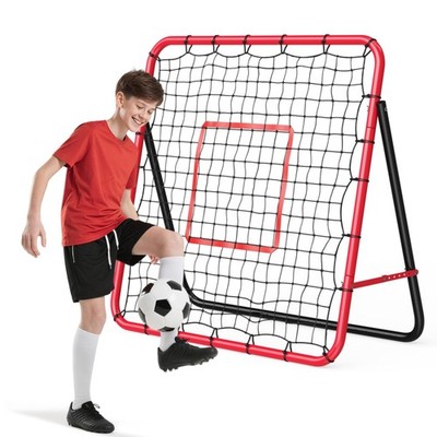 Verstellbares Soccer Rebounder Netz Trainingsnetz für Fußball Rückpralltrainer
