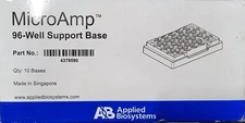 APPLIED BIOSYSTEMS 4379590 MicroAmp PCR 96-Well Support Base Racks