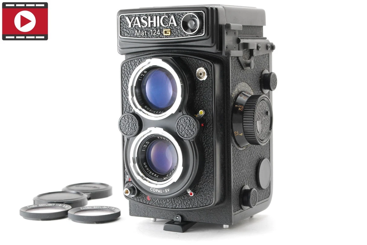 フィルムカメラ Yashica Mat 124G 6x6 TLR Medium Format Amazon.com : Yashica Mat 124 G TLR Medium Format Vintage Film