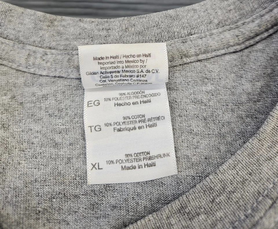 MiLB El Paso Chihuahuas 男式灰色 XL 2013 标志 T 恤 — 第 4/4 张图片