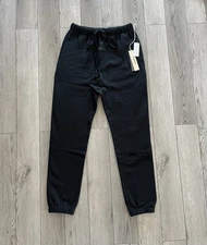 Size Small - Essentials Fear Of God Stretch Limo Black Sweatpants