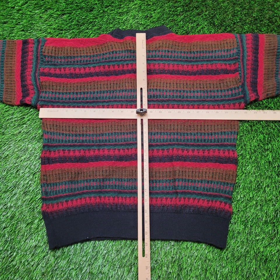 VTG 90s Pendleton Wool Sweater Mens L Cropped Boxy Fit Gorpcore USA - Image 4 of 4