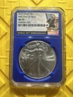 2016 Silver American Eagle MS-70 FIRST DAY OF ISSUE NGC BLUE CORE 30th Ann.
