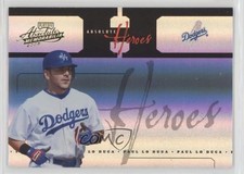2005 Playoff Absolute Memorabilia Heroes Spectrum 2/100 Paul Lo Duca #AH-63 w3x