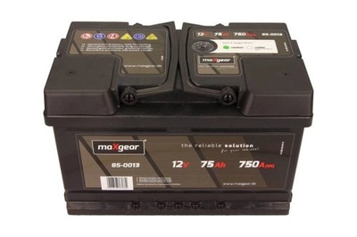 Starterbatterie MAXGEAR 85-0013  für OE 1072348 - 1130886 - 1130888 - 1201264