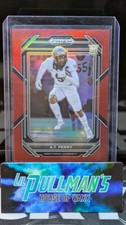 2023 Panini Prizm Draft Picks A.T. Perry #140 Red Prizm Rookie #/299 Wake Forest