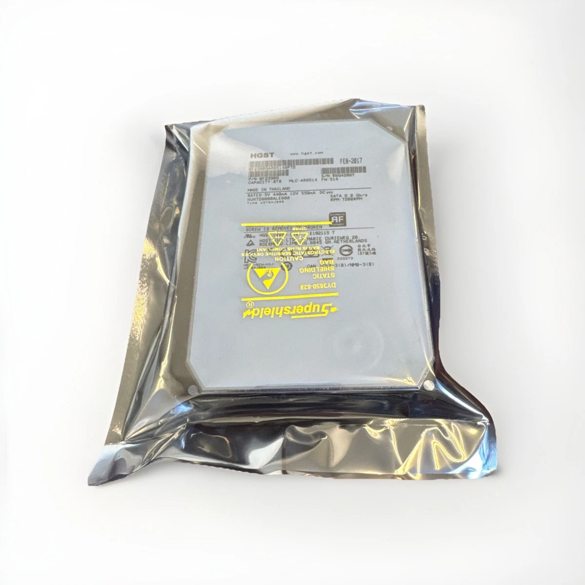 HGST Ultrastar He8 HDD HUH728080ALE604 8TB 7200RP 128B caché SATA 6