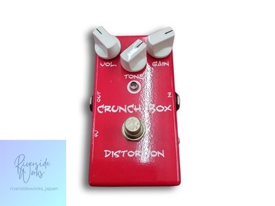 MI EFFECTS Crunch Box Distortion Guitar Effect Pedal Used JP