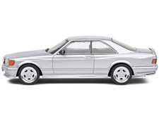 Solido S4310903 1990 Mercedes-Benz 560 SEC AMG WideBody Silver Metallic 1/43