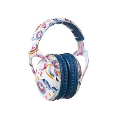 Kids Ear Protection Safety Ear Muffs, NRR 25dB Noise Blue Band Unicorn