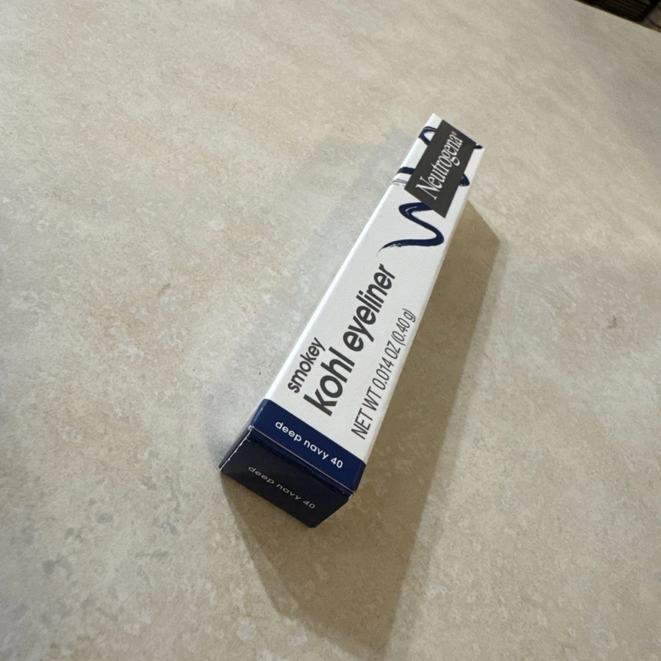 Delineador de ojos Neutrogena Smokey Kohl #40 Deep Navy RARO descontinuado Foto 3 de 4
