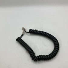 3 Cisco 6  Foot Gray 7900 IP Series Phone Handset Curly Cord Cable