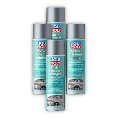 4x Aktiv-Schaumreiniger LIQUI MOLY 21277 Reiniger Schaum Universal Pflege 500ml