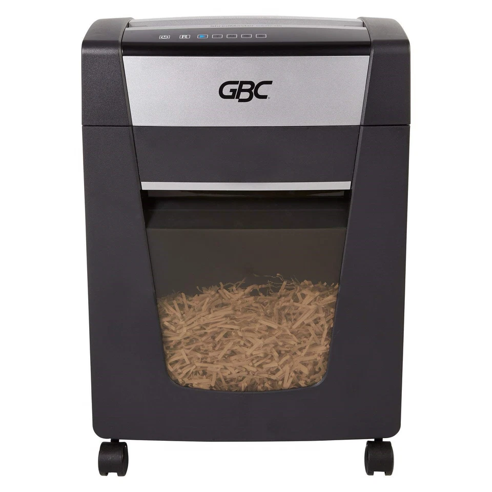 Trituradora microcortada GBC ShredMaster SX20-08 20 capacidad de hoja manual 1758502F Foto 3 de 4
