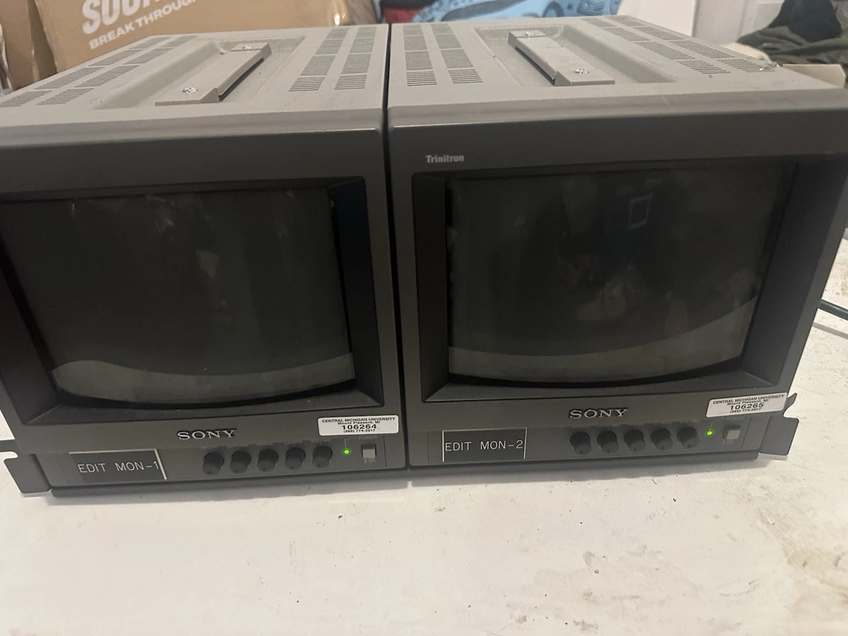 Sony Composite/RCA Video Production CRT Monitors for sale | eBay