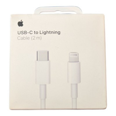M7-O Genuine Apple Lighting to USB-C 2m/6.6ft A2441 Cable MW2R3AM/A