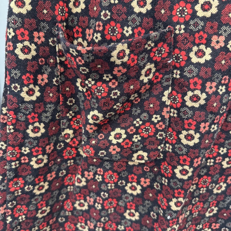 Zara Multi Color Floral Peasant Girls Dress Size 13-14 Boho Hippie Nature - Image 3 of 4