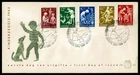 SG05C NETHERLANDS 1962 FDC Child charity - leisure time child play NVPH E54