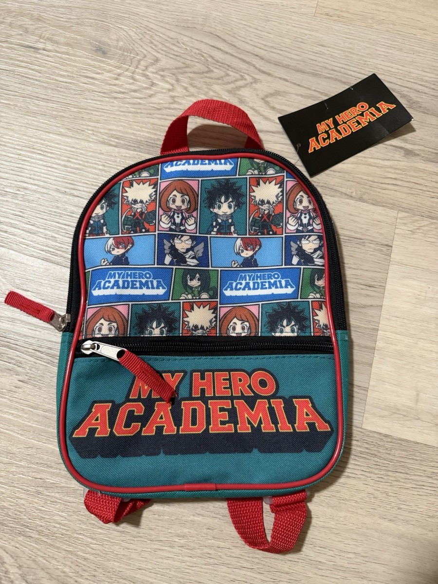 hero academia mini backpack My UA Academy Harmony Homes youll find Katsuki Bakugo ready for action against a brilliant orange and yellow background My Hero Academia Mini Backpack