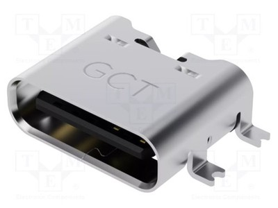 3A Steckverbinder: USB C horizontal Buchse PIN: 6 Fully SMT